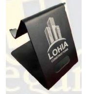 Steel Mobile Stand for Desk and Tabletop Use, Strong and Stable Phone Holder for Office, Study and Daily Viewing, Premium Corporate Gift Accessory for Smartphone Users